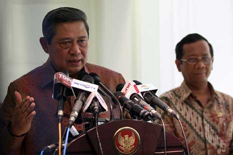 World Statesman Award untuk SBY, "Wajar Dikritik," kata Mahfud